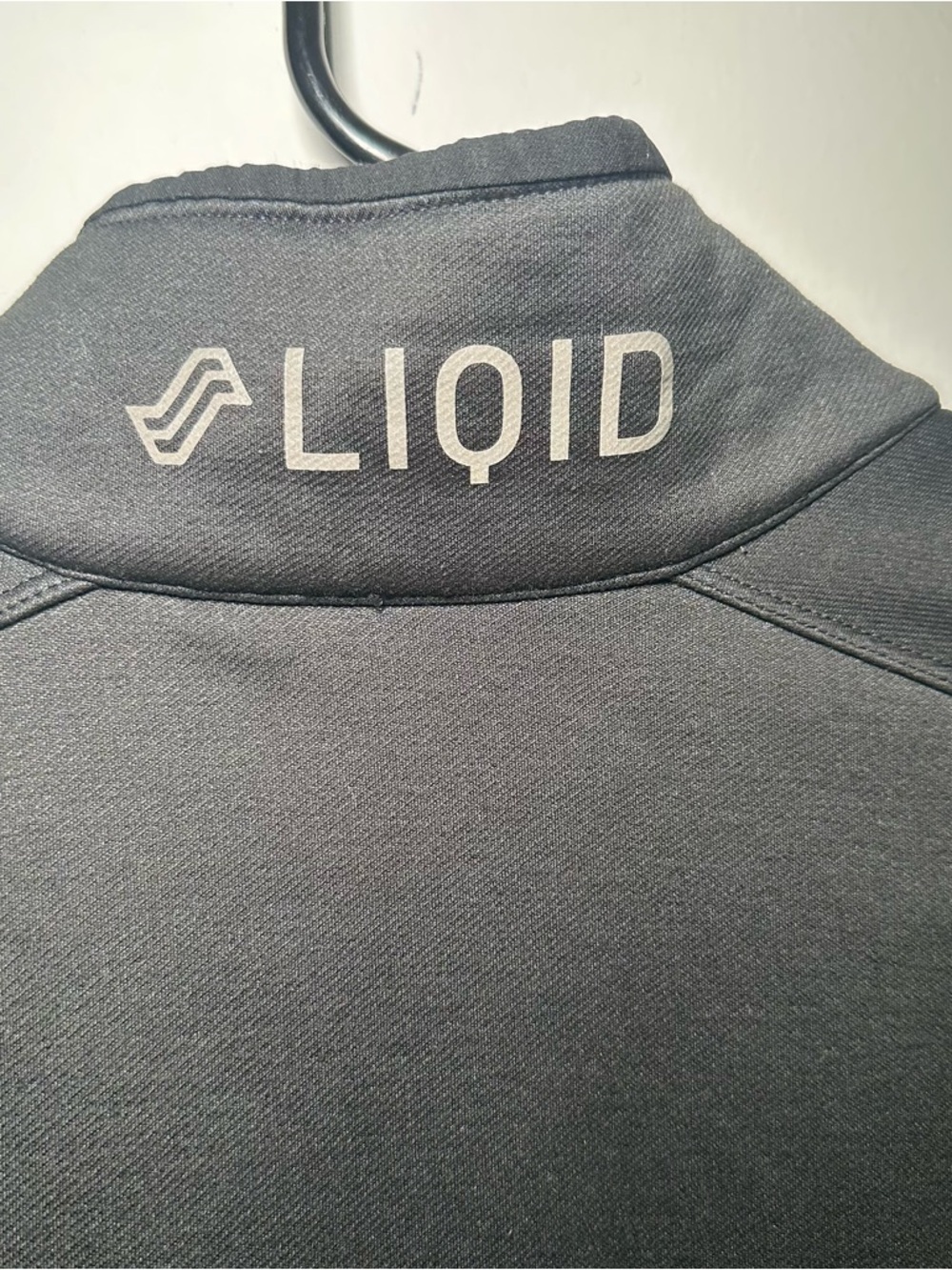 Arc'teryx Black Full Zip Softshell Jacket Custom LIQID Logo Stretch Fleece Lined - Picture 16 of 16